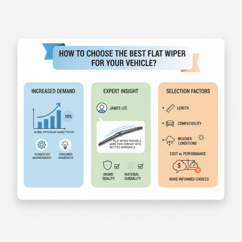 How to Choose the Best Flat Wiper for Your Vehicle?