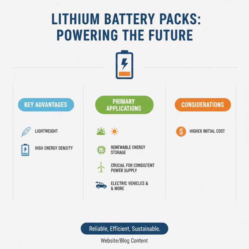 Why Choose a Lithium Battery Pack for Your Energy Storage Solutions?