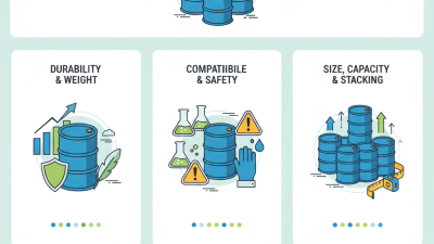 How to Choose the Right Poly Drums for Your Storage Needs?