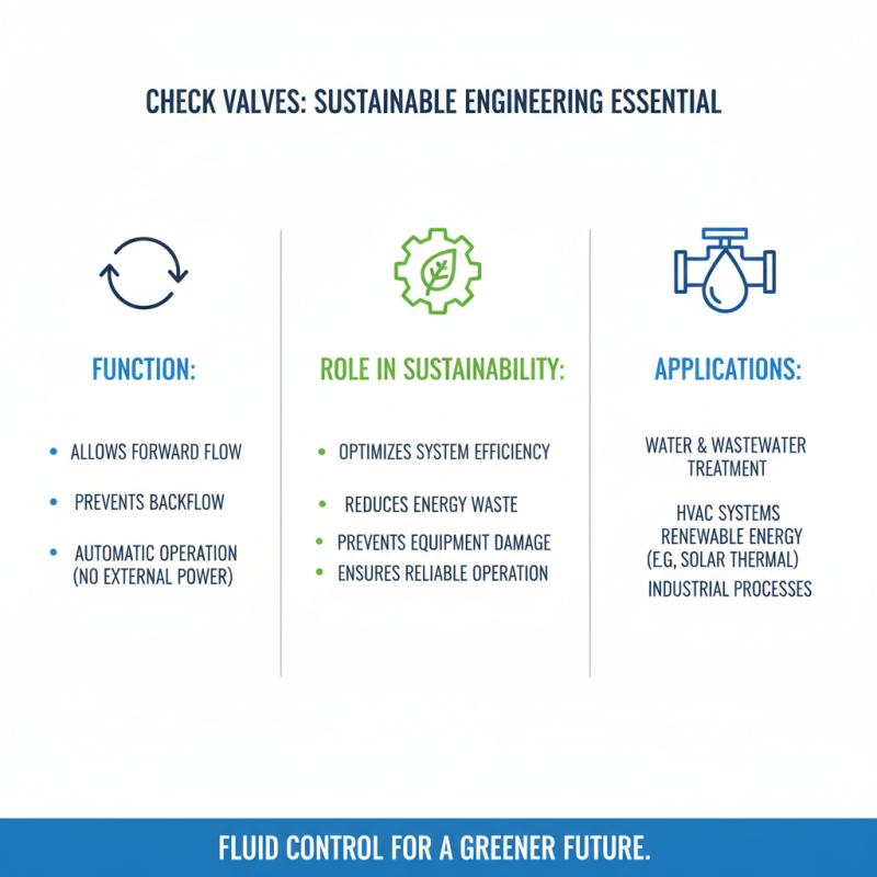 What is a check valve and why is it essential in 2026?