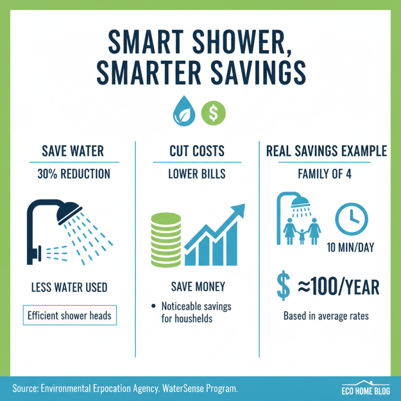 Top 10 Benefits of Using a Water Saving Shower Head
