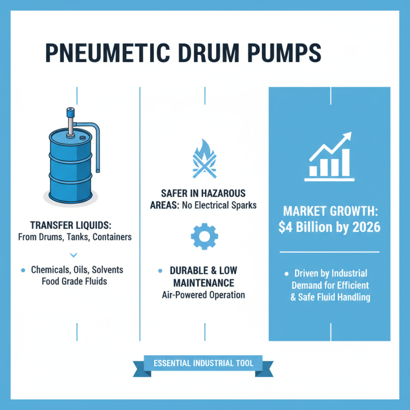 Why You Should Choose a Pneumatic Drum Pump for Your Fluid Handling Needs?
