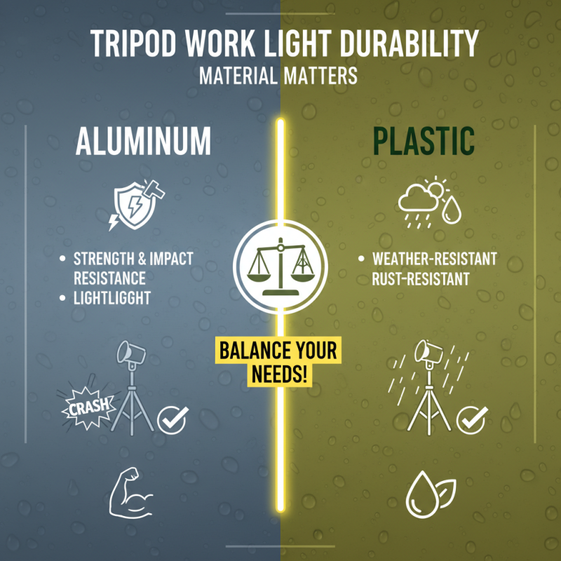 Top Tips for Choosing the Best Tripod Work Light?