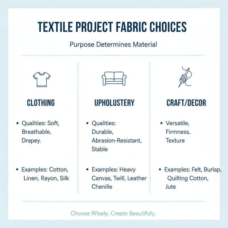How to Choose the Right Textile Fabric for Your Project?