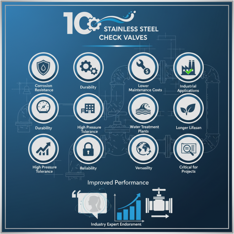 Top 10 Reasons to Choose Stainless Steel Check Valves for Your Projects?