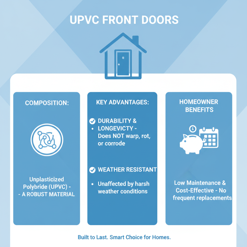 Benefits of UPVC Front Doors for Your Home Security?