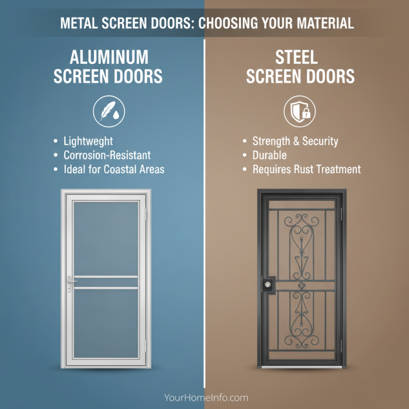 2026 How to Choose the Best Metal Screen Doors for Your Home?