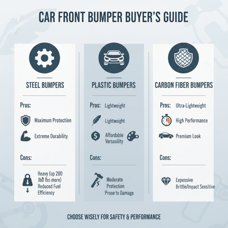 Top 10 Car Front Bumper Types You Should Consider Today?