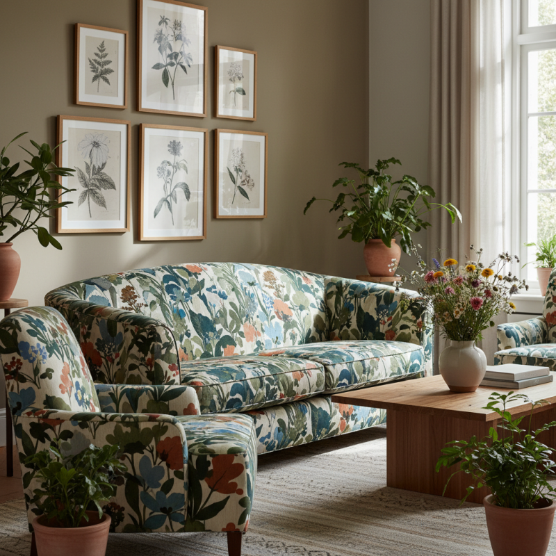 2026 Top Trends in Floral Upholstery Fabric for Your Home Decor?