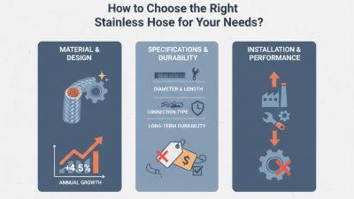 How to Choose the Right Stainless Steel Hose for Your Needs?