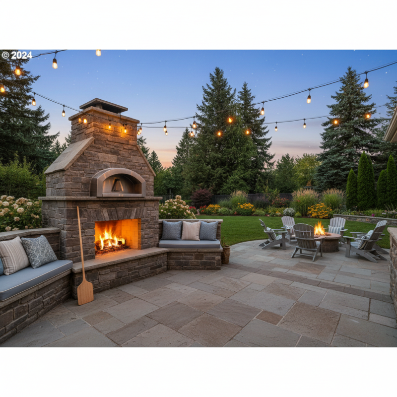 How to Choose an Outdoor Fireplace and Pizza Oven for Your Backyard?