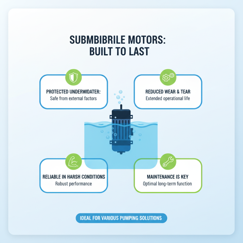 Top 10 Benefits of Submersible Motors for Efficient Pumping Solutions?