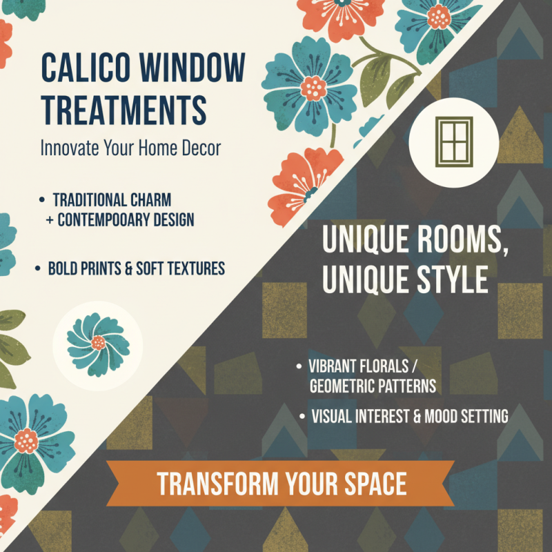 2026 Top Calico Window Treatments Styles to Enhance Your Home Decor?