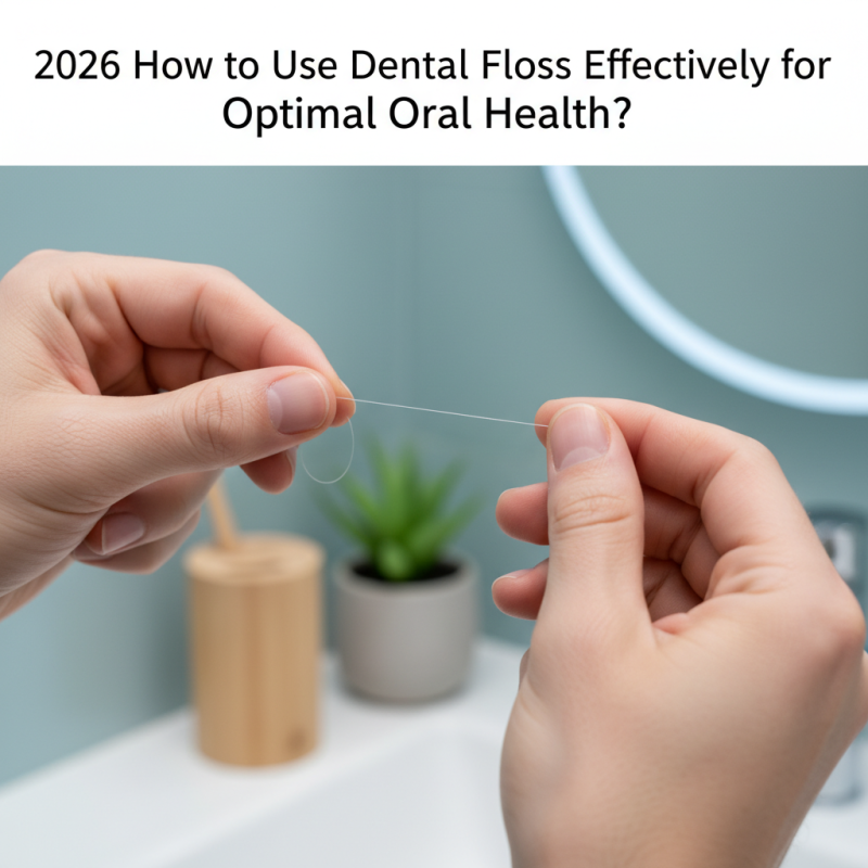 2026 How to Use Dental Floss Effectively for Optimal Oral Health?