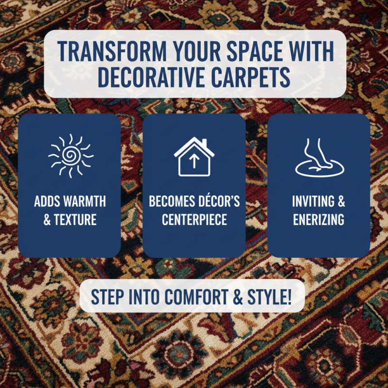 Why You Should Consider a Decoration Carpet for Your Home Decor?