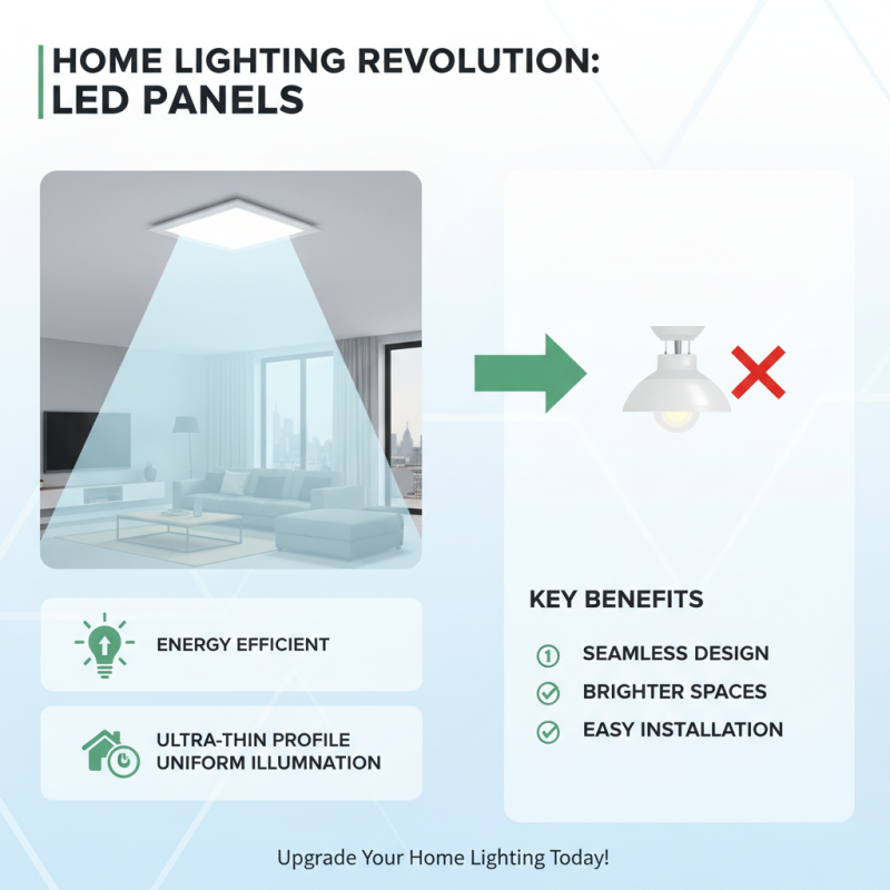 Why Choose LED Panel Lights for Your Home Lighting Needs?
