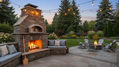 How to Choose an Outdoor Fireplace and Pizza Oven for Your Backyard?