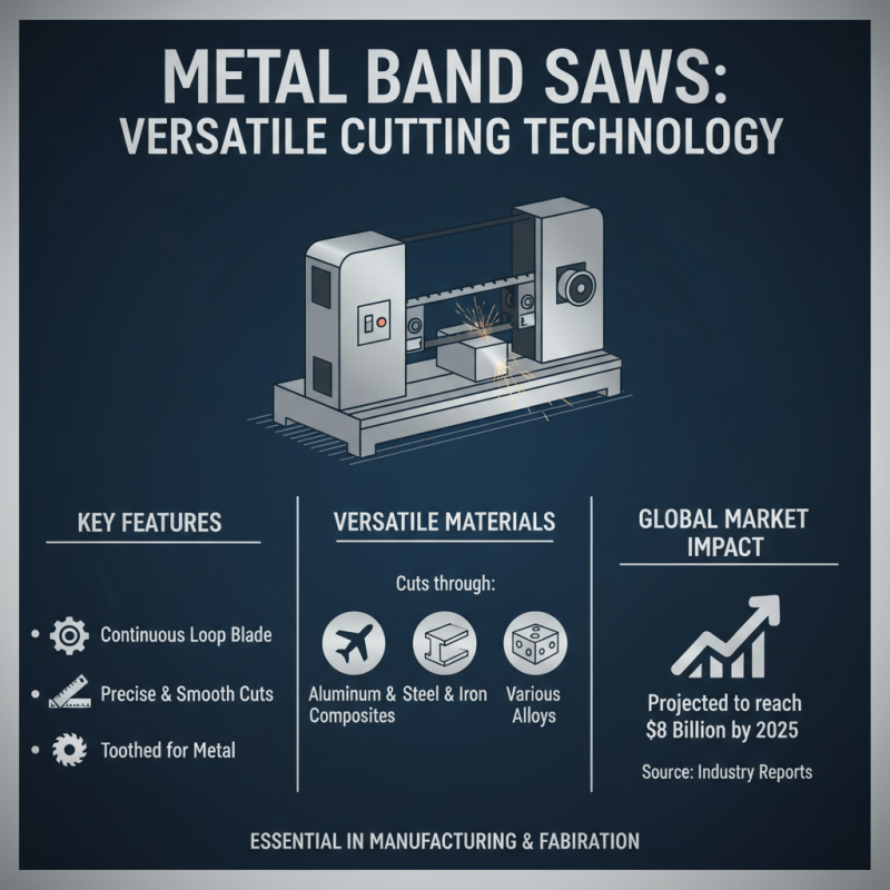 What is a metal band saw and how does it work?