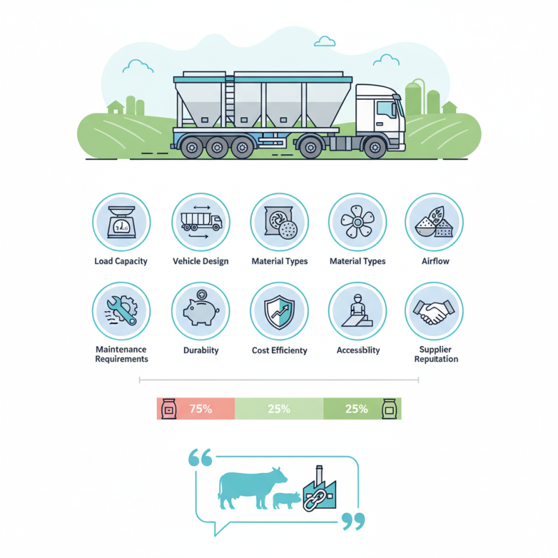 10 Tips for Choosing the Right Bulk Feed Transport Vehicle