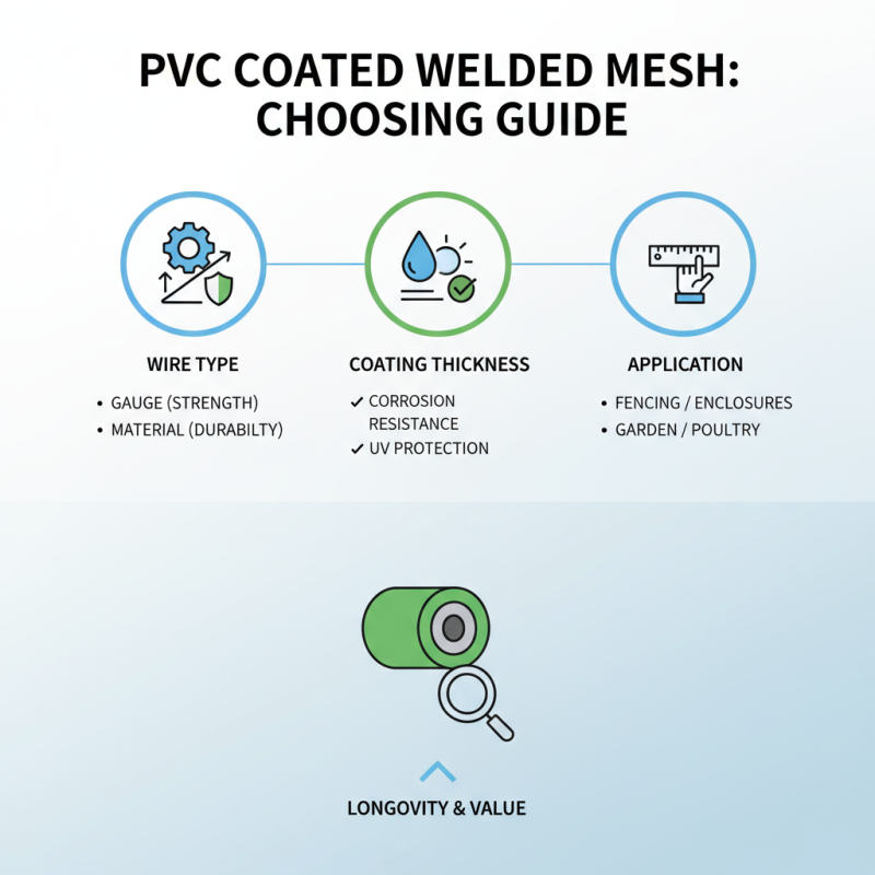 How to Choose the Best PVC Coated Welded Mesh for Your Needs?