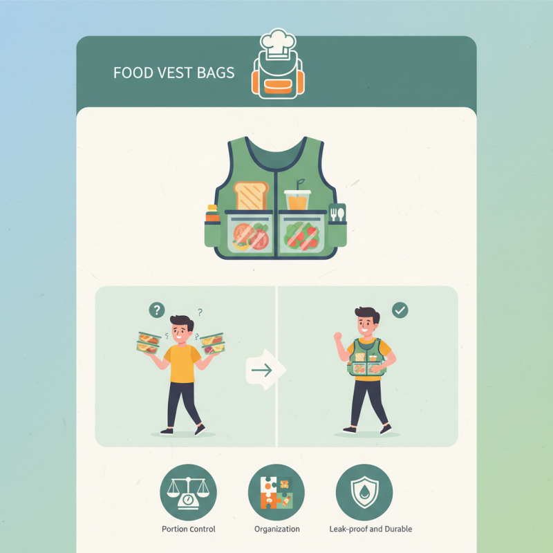 How to Use Food Vest Bags for Convenient Meal Packing?