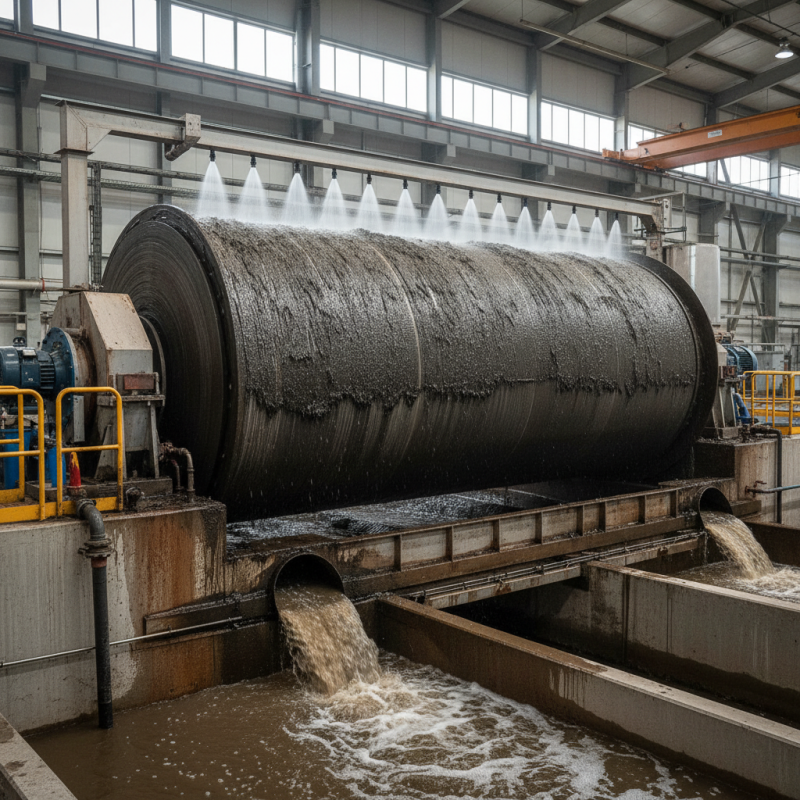 What is a Rotary Drum Filter and How Does it Work?