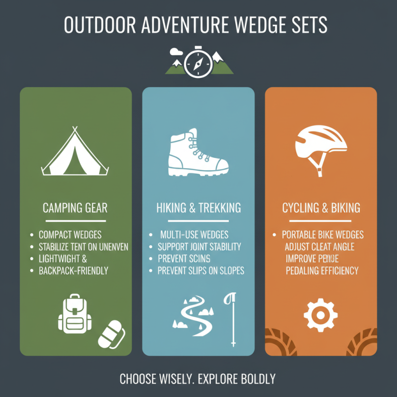Top Wedge Set Benefits for Your Outdoor Adventures?