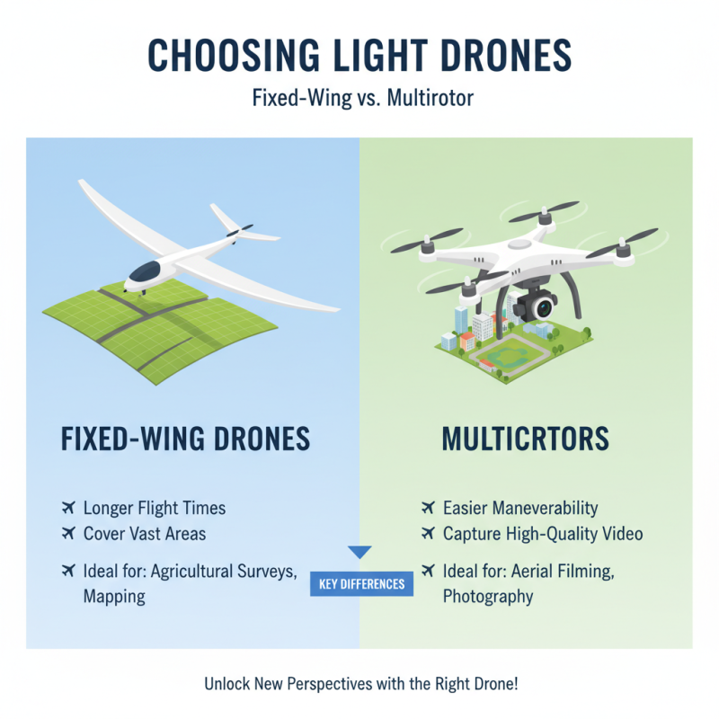 How to Choose the Best Light Drones for Your Needs?