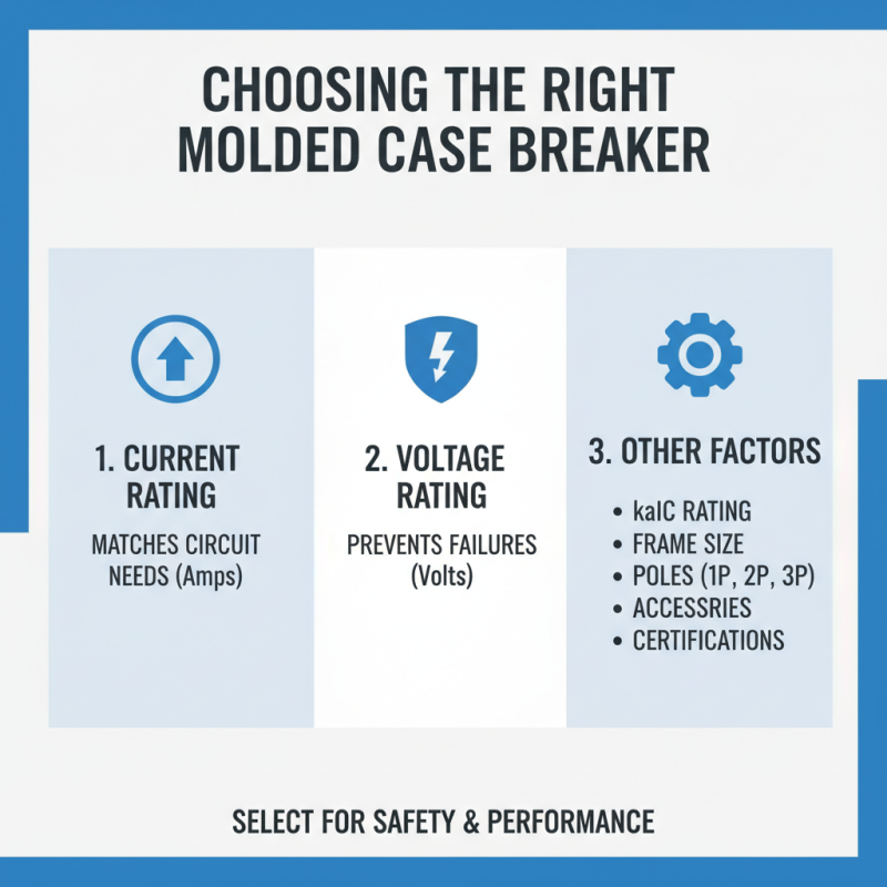 How to Choose the Right Molded Case Breaker for Your Needs?