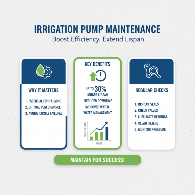 Top 10 Irrigation Pump Types for Your Farming Needs?