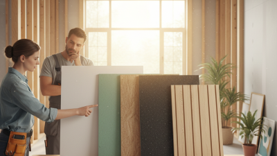 How to Choose the Best Wall Boards for Your Home Improvement Project?