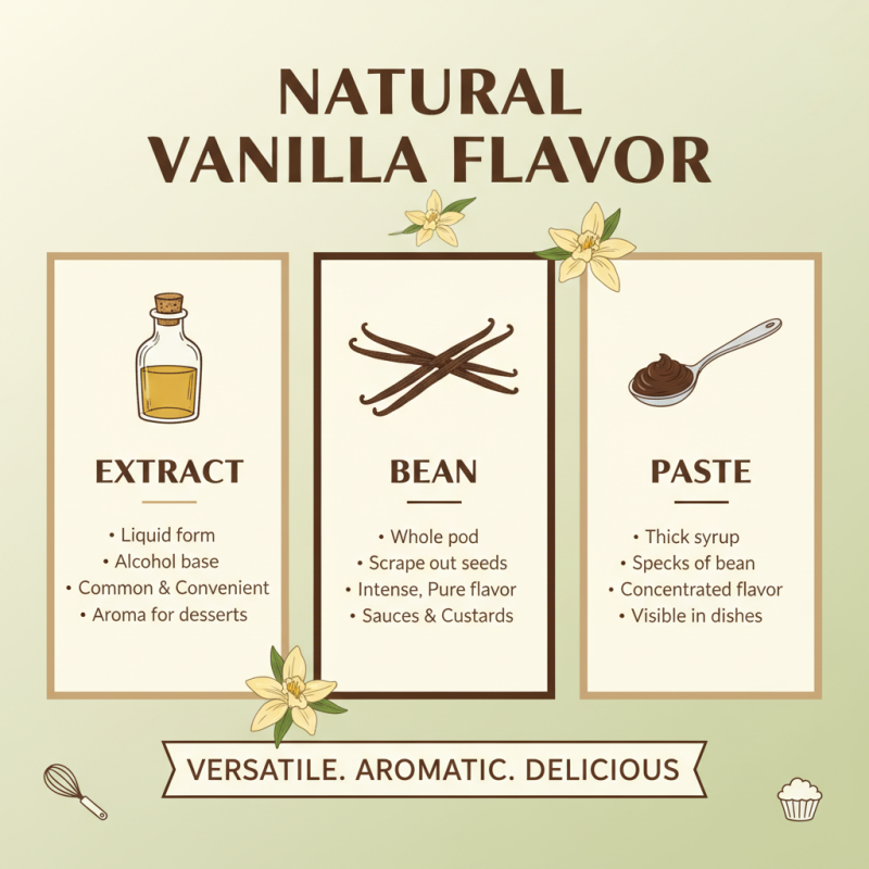 Natural Vanilla Flavor Tips for Cooking and Baking?