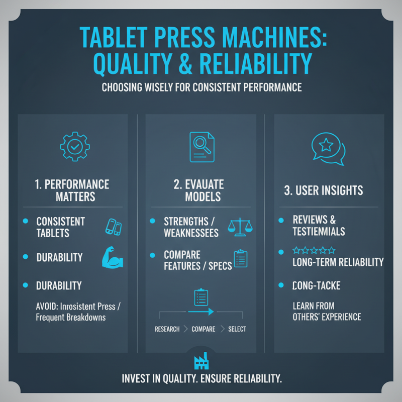 What is the Best Tablets Press Machine for Your Needs?