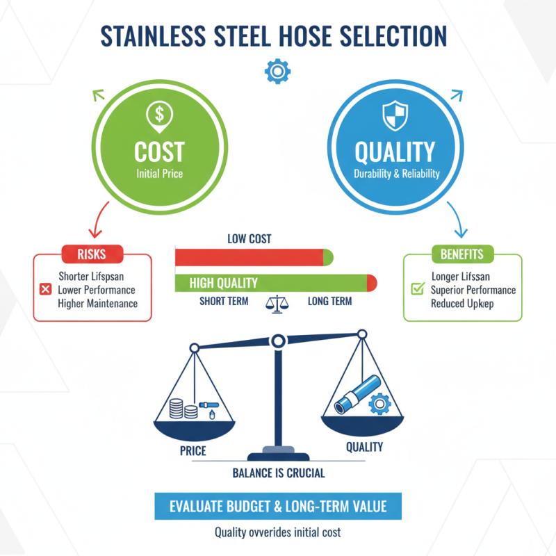 How to Choose the Right Stainless Steel Hose for Your Needs?