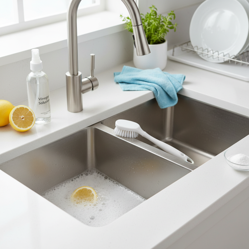 Easy Tips for Cleaning Your Stainless Steel Sink Effortlessly?