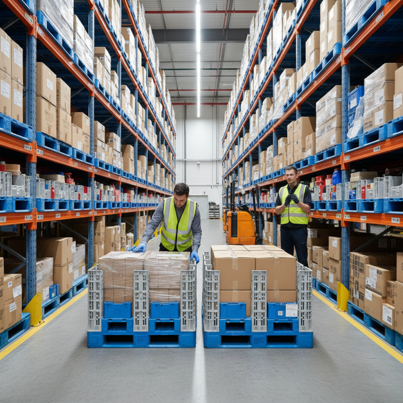 How to Use Plastic Pallet Dividers for Efficient Storage?