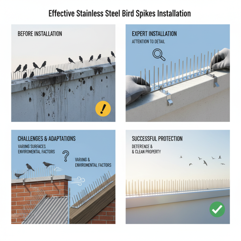 How to Install Stainless Steel Bird Spikes Effectively?