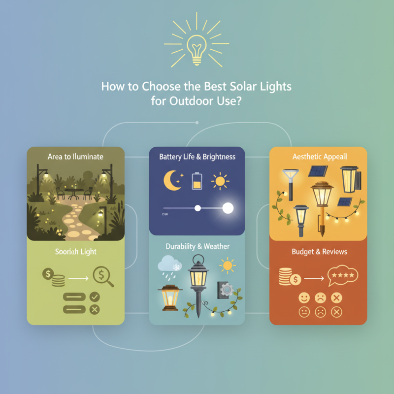How to Choose the Best Solar Lights for Outdoor Use?