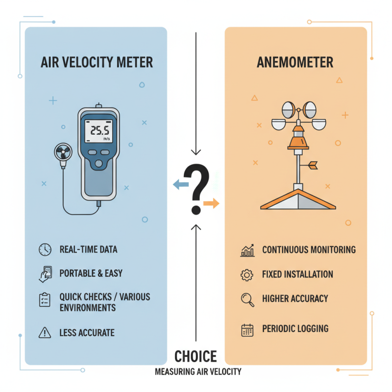 Air Velocity Meter Vs Anemometer Which One Should You Choose?