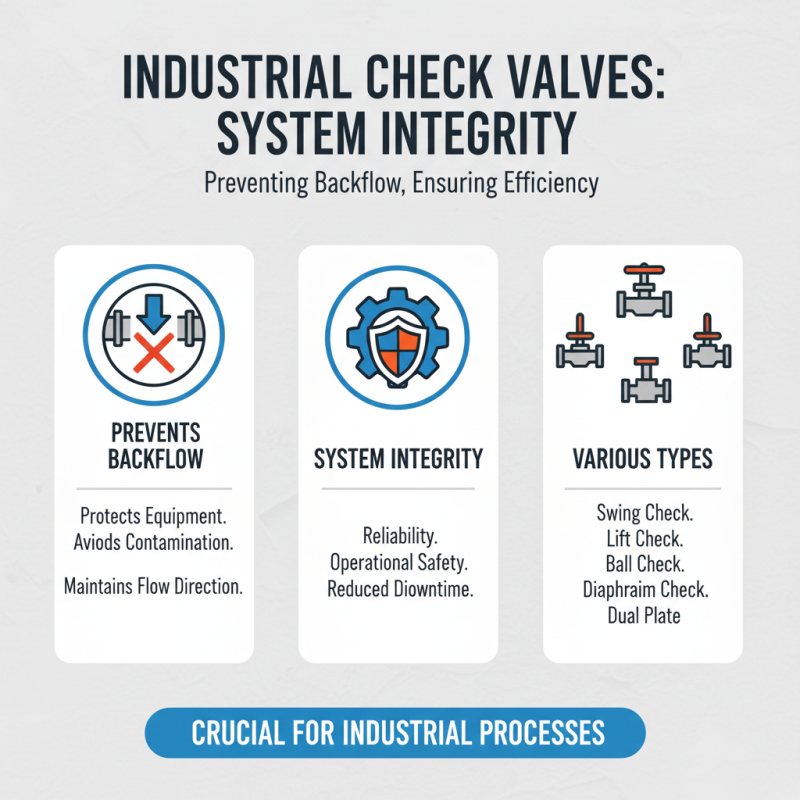 Top 10 Industrial Check Valves You Need to Know About?