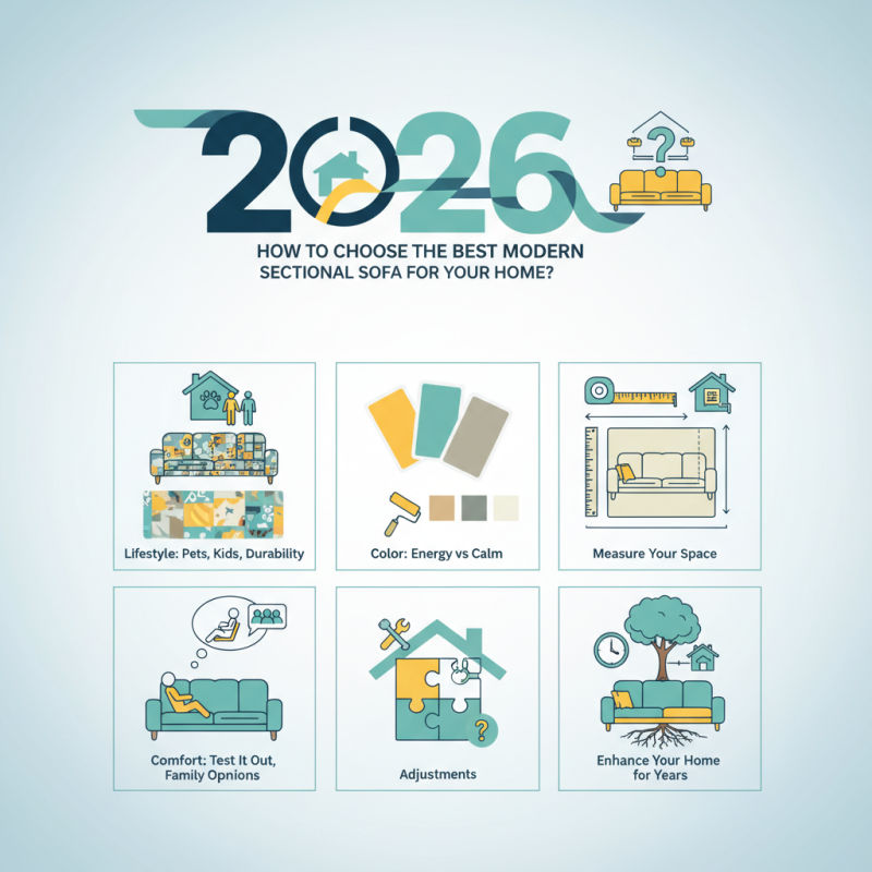 2026 How to Choose the Best Modern Sectional Sofa for Your Home?