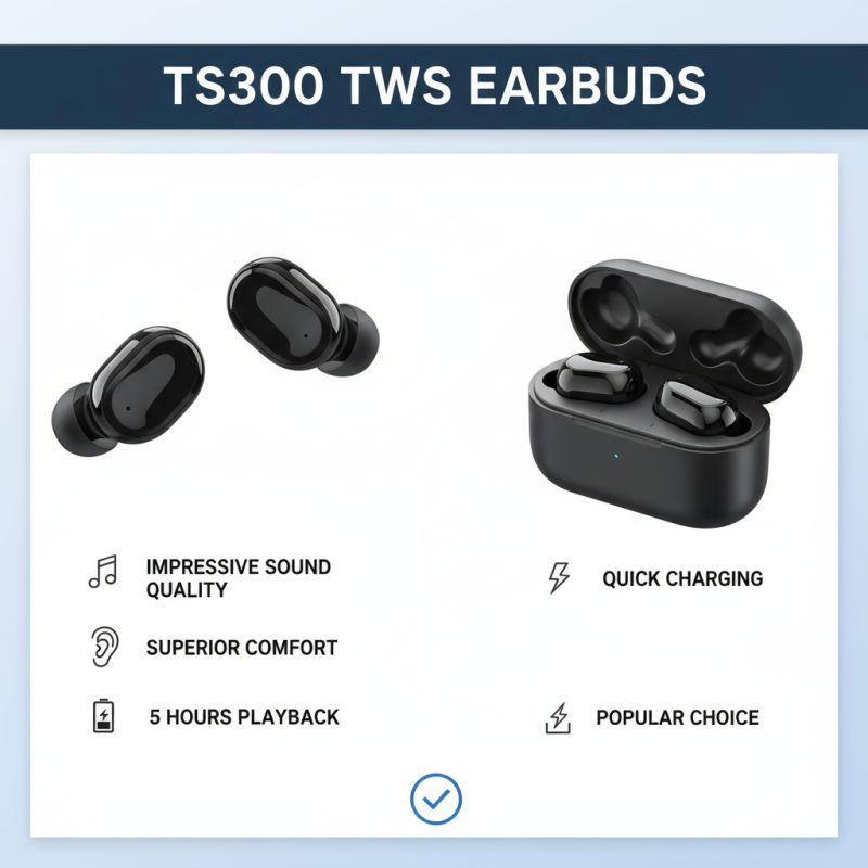 Best Ts300 TWS Earbuds Features Reviews and Comparisons?