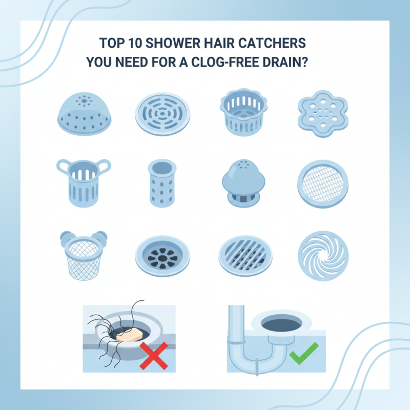 Top 10 Shower Hair Catchers You Need for a Clog Free Drain?