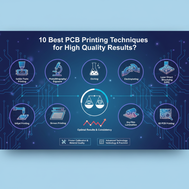 10 Best PCB Printing Techniques for High Quality Results?