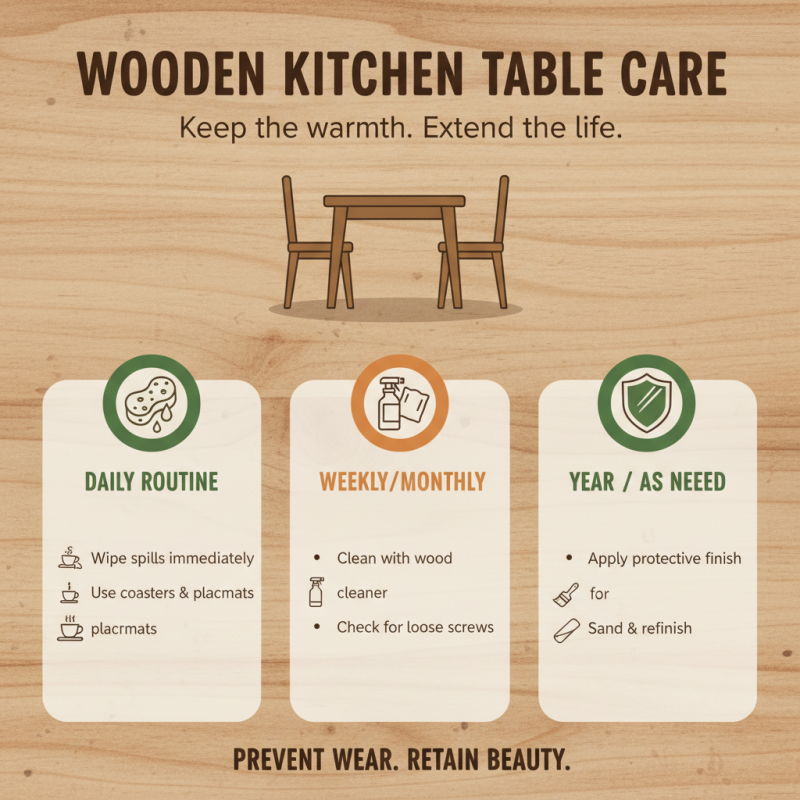 Why Choose a Wooden Kitchen Table Set for Your Home?