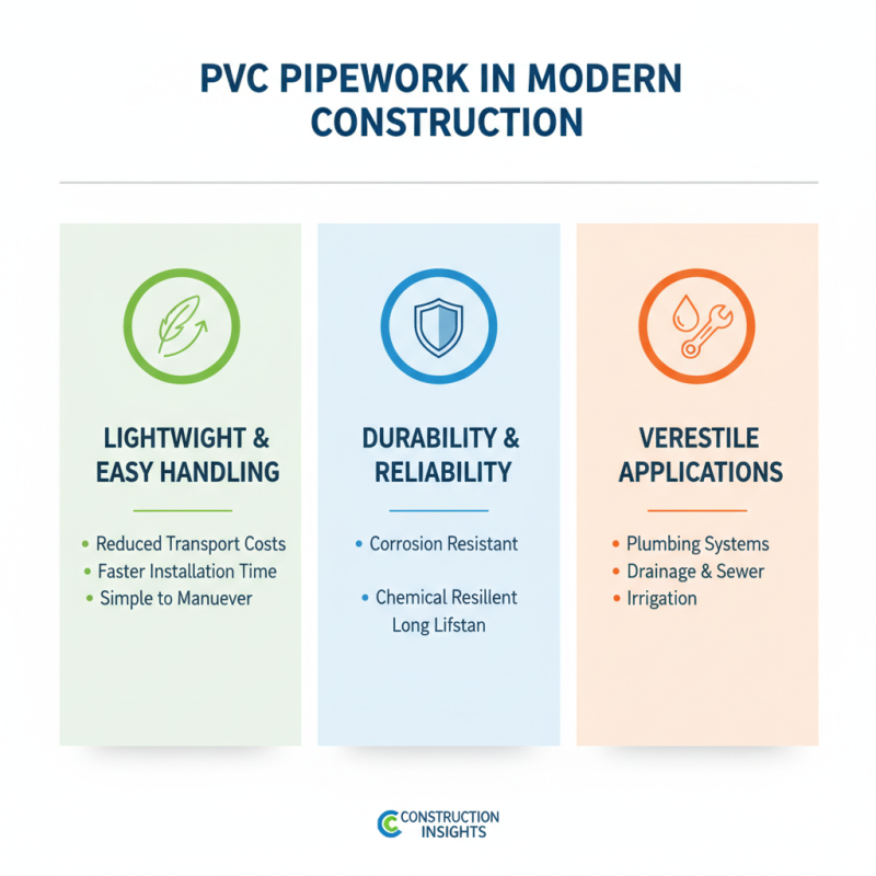 Top Benefits of Using PVC Pipework in Construction and Plumbing Applications?