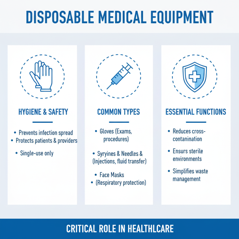 Top Disposable Medical Equipment Types You Should Know?