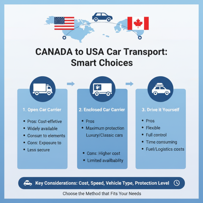 2026 How to Transport Cars from Canada to the US Efficiently?