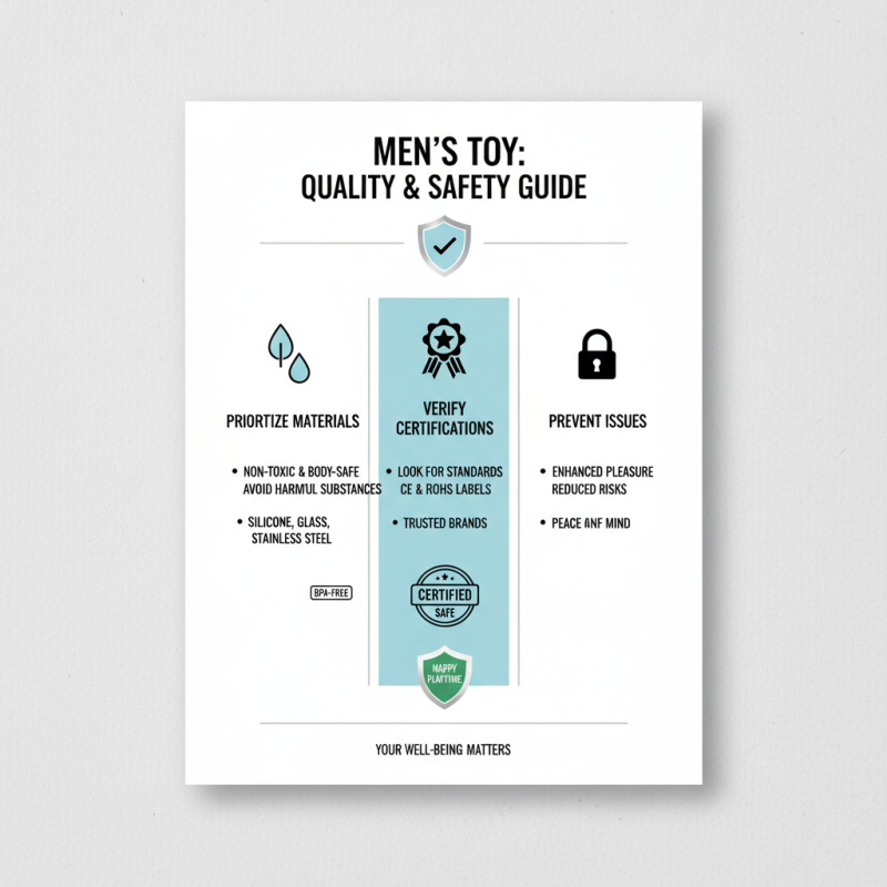 How to Choose the Right Men Toy for Your Playtime Needs?