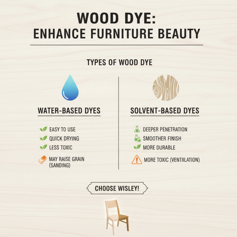 Best Wood Dyes for Stunning Furniture Finishes?